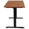 Flash Furniture Electric Adjustable Standing Desk, 48"Wx24"D, Mahogany NAN-TG-2046-R-GG - alternate 3